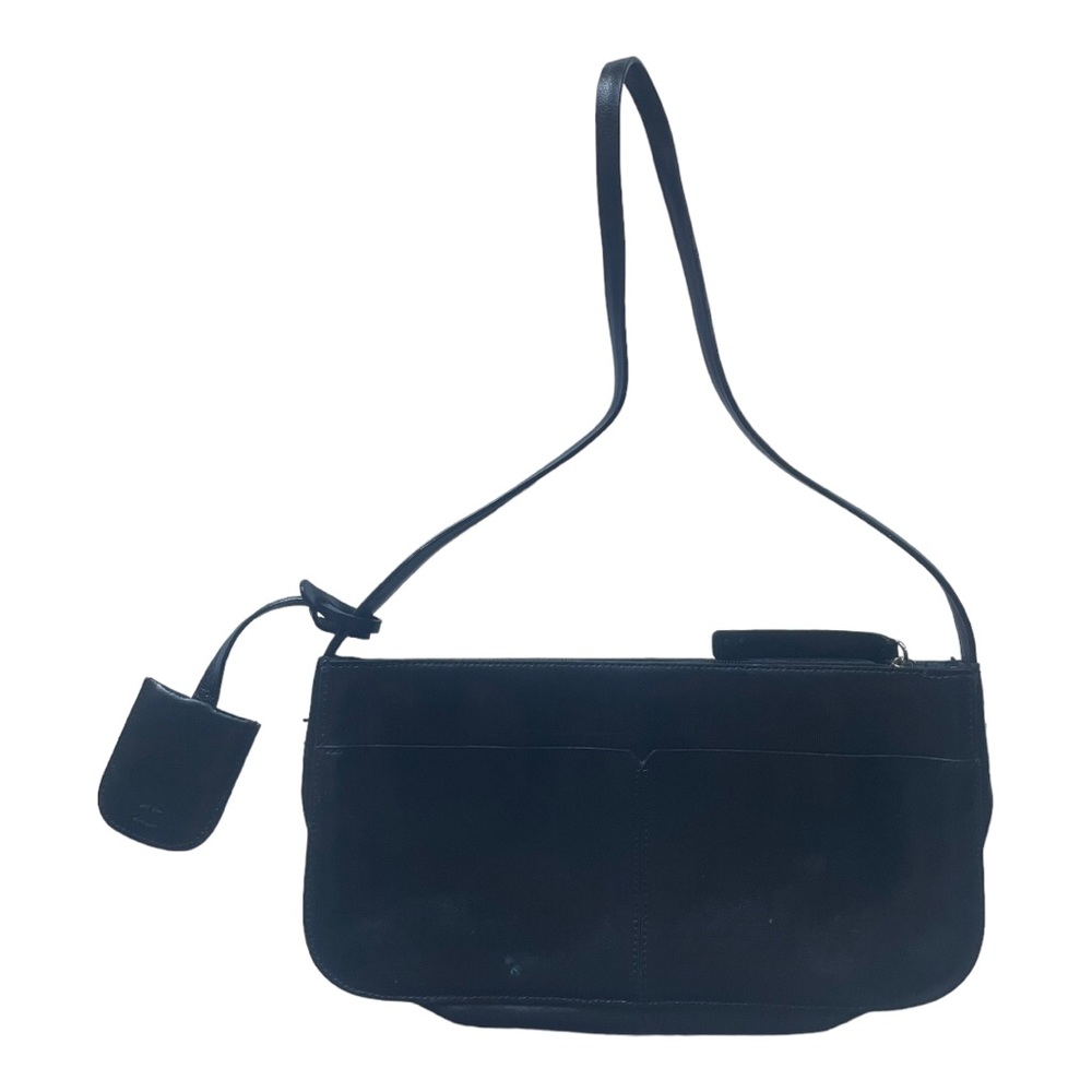 ALFANI black leather purse shoulder bag